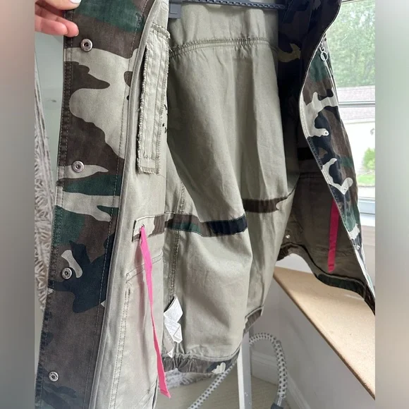 MANGO camo jacket - Picture 8 of 9